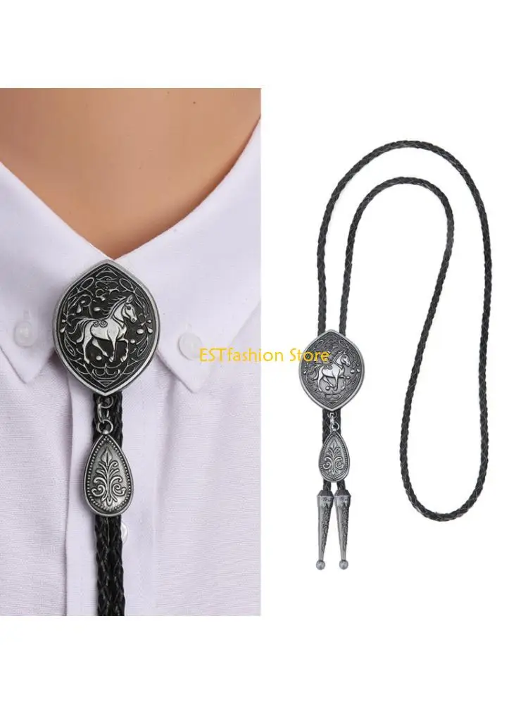 correia-couro-duravel-da-gravata-unisex-do-estilo-do-cowboy-y5gc-com-escultura-intrincada-do-metal