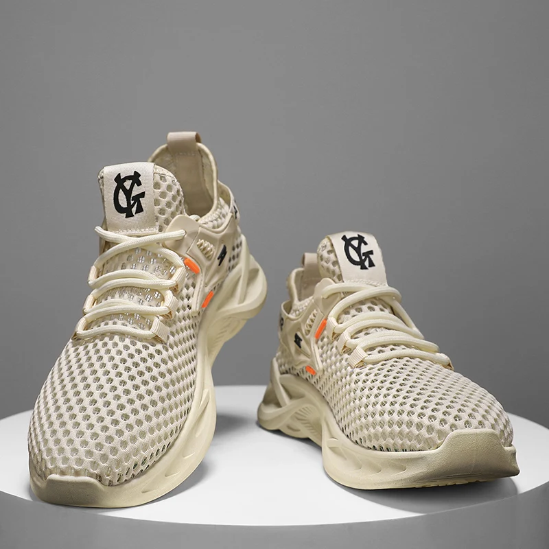 

Men's new hollow-out breathable versatile soft-soled comfortable wear-resistant running sports casual shoes