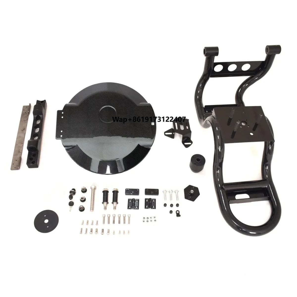 

2019y+ W463A 4X4 Spare Tire Cover Dry Carbon Fiber and Aluminum Material W464 4X4 Spare Tyre Cover With Holder 20' 22'