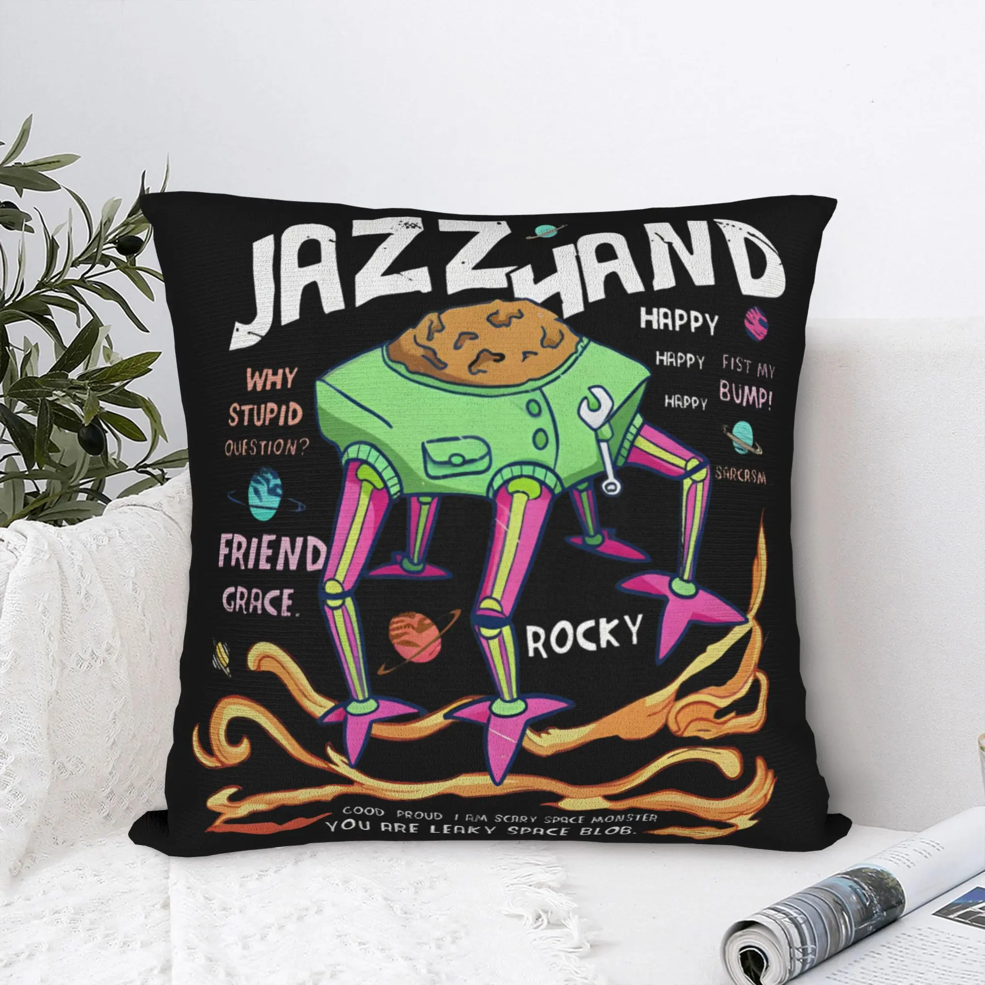Project Hail Mary Pillow Case  Retro Trendy Pillow Cover Soft Pillowcases For Living Room Sofa