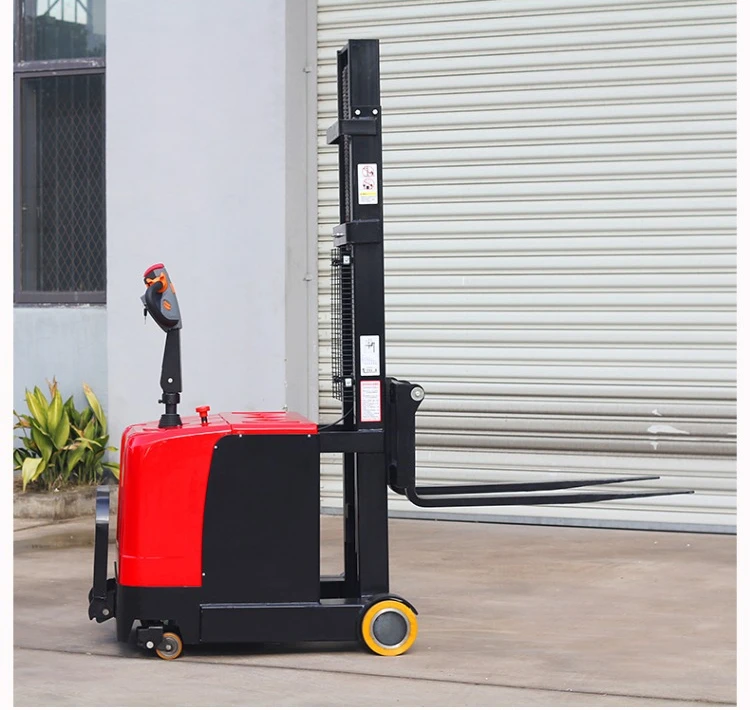 Electric forklift, 1 ton, small, 2 tons, fully automatic leg less counterweight hydraulic lifting forklift, stacker crane