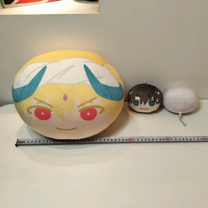 Stuffed Fate/Grand Order 10cm Plush Ball Pendant Gilgamesh Merlin