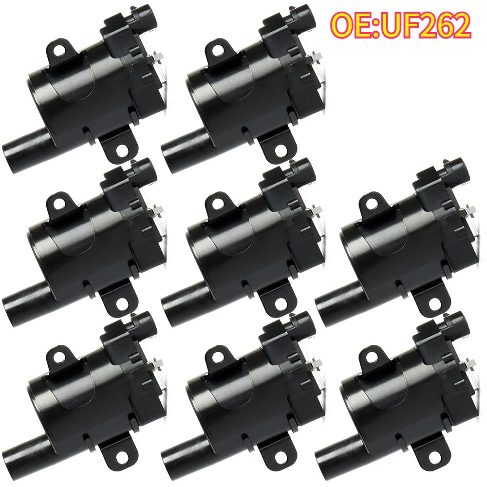 

High quality New For 1/8Pcs UF262 A28G-Ignition Coil UF262 D585 Chevrolet Silverado For GMC For Cadillac Escalade ESV