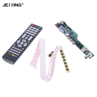 T.SK106A.03 Universal LCD TV Controller Driver Board V53 analog TV motherboard
