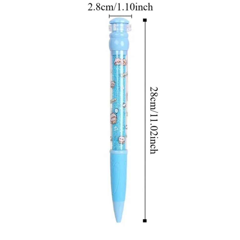 ปากกาลูกลื่นขนาดใหญ่ 28 ซม. ลายการ์ตูน พลาสติก ขนาดโอเวอร์ไซส์ สวยงาม อุปกรณ์การเขียนแบบกด สำหรับโรงเรียน