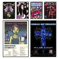 M-Mindless Self IndulgenceS Band Poster HD posters Self adhesive waterproof ideal for living room bedroom bar decoration