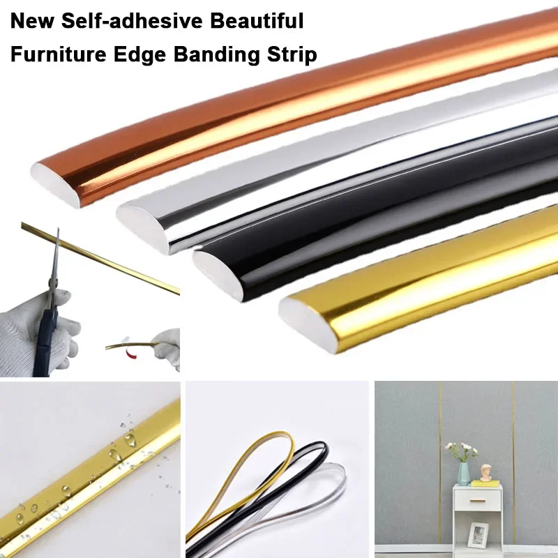 Beautiful sewing strip self-adhesive wall stickers wallpaper decorative strip wardrobe door plaster ceiling wall decoration seal