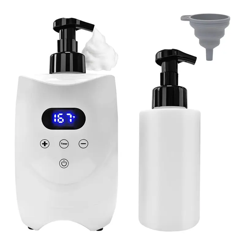 

ABGH-Shave Foam Warmer Hot Lather Machine For Shaving Professional For Men Face Shaver Lather Maker