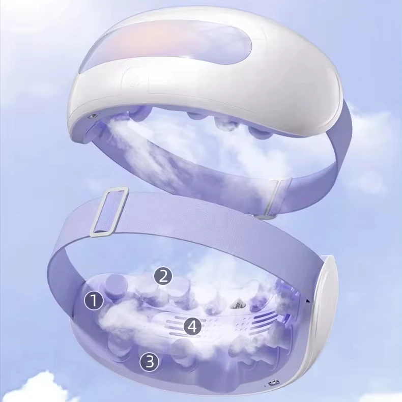 

Smart Library Hydrogen Hot & Cold Eye Massager K5 With Vibration Heating Music & Water Misting For Eye Strain Relief