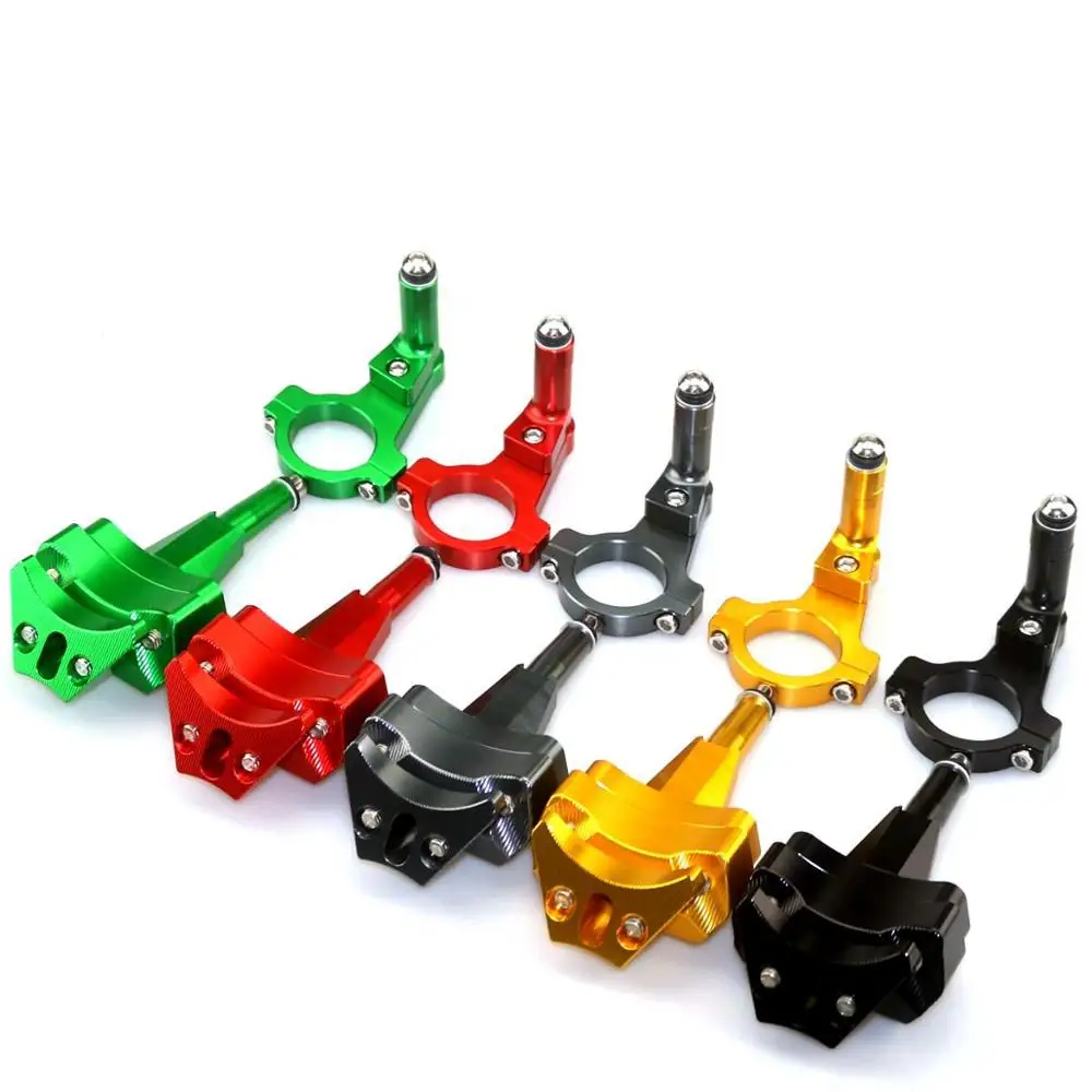 

High Quality Motorcycle CNC Stabilizer Damper Complete Steering Mounting Bracket For Kawasaki NINJA400 2018 2019 2020