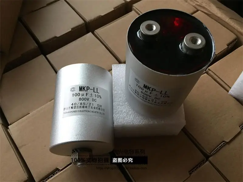 

Suitable for Tranger MKP-LL 100UF 800V DC high current high frequency high voltage filter stepless capacitor