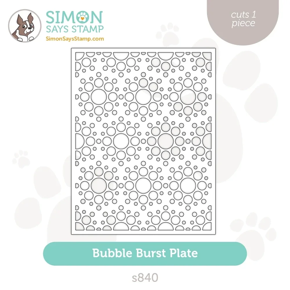 Metal Cutting Dies Bubble Burst Plate  die set For DIY Scrapbook Cutting Die Paper Cards Embossed Die Cut