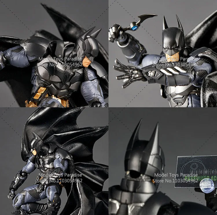 Original 1/12 Man Soldier Batman Arkham Knight Super Villain Full Set 6inch Collectible Action Figure Model