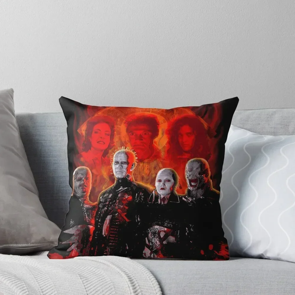 Hellraiser Cenobites Throw Pillow christmas pillow case Sofa Cushions Covers christmas ornaments 2025 ornamental pillows pillow