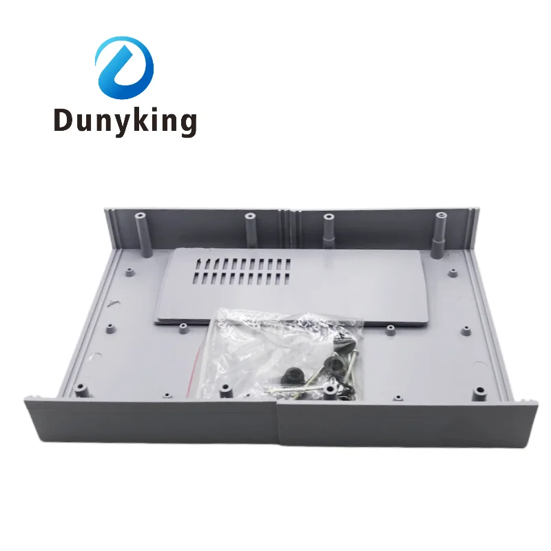 1pcs ABS Blue Plastic Enclosure Project Case DIY Project Box Enclosure 160X120X70mm Junction box with heat dissipation hole