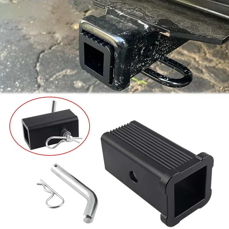 

Truck Trailer Hitch Adapter Receiver for 2.5'' to 2'' Hitch Attachment Adapter Trailer Coupler Towing Extender 2.5 inch