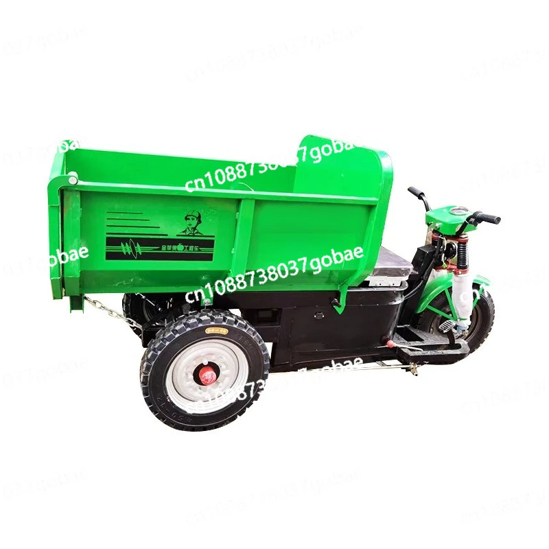 

Электрический трехколесный велосипед, небольшой гидравлический самосвал, ручной самосвал, строительная тележка для салата, камня