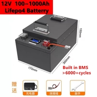 EVE 12V 100Ah Deep Cycle Battery 200Ah 300Ah 400Ah 500Ah 600Ah 800Ah 1000Ah Lifepo4 for Solar Panel Inverter Backup Power RV