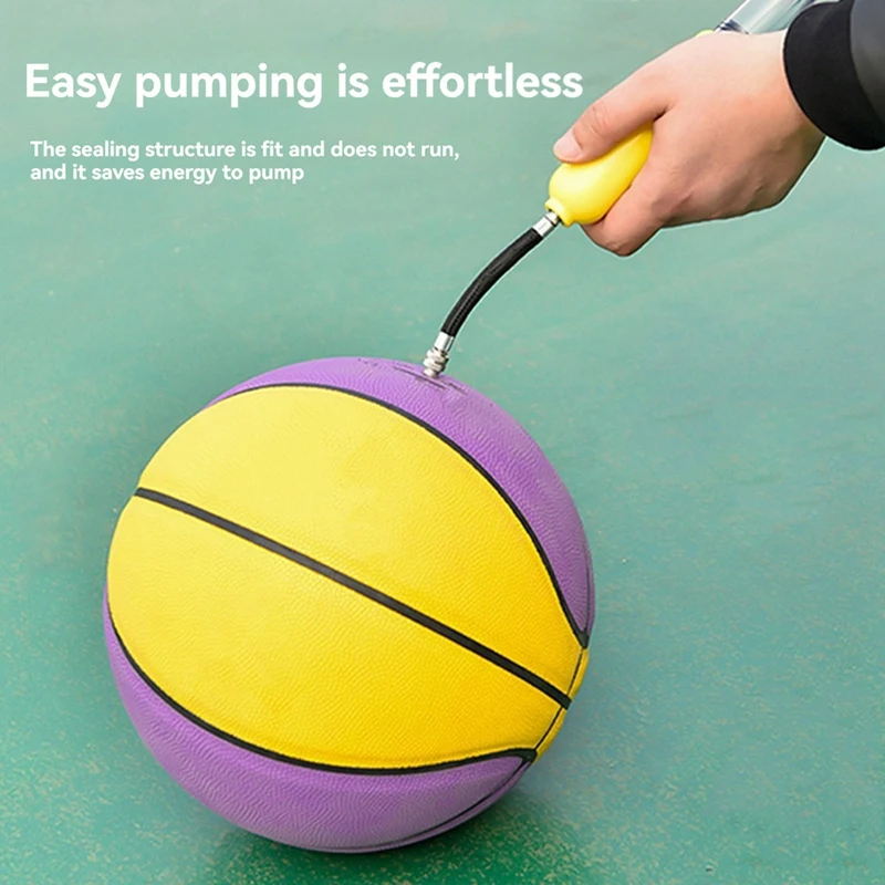 Two-Way Mini Ball Pump Football Basketball Volleyball Toy Swimming Ring Life Jacket Inflatable Portable Pump