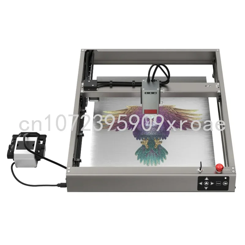 3D Falcon2 Laser Engraver 22W Laser Power with 400x415mm Engraving Area Manual and Auto AirFlow Support Colorful