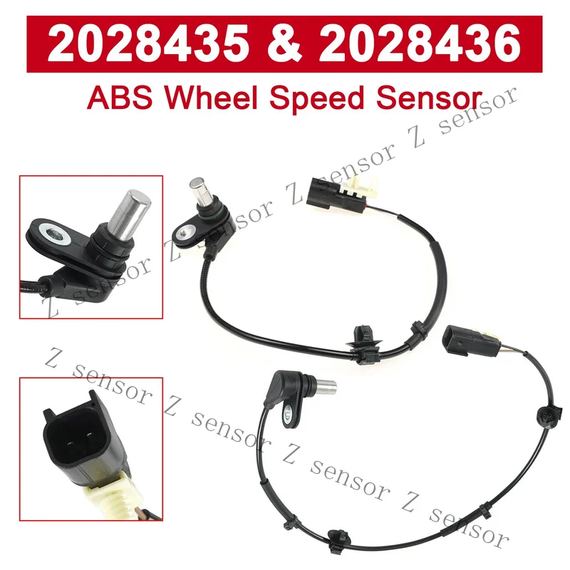 AAA+ 2X Rear Right Left ABS Wheel Speed Sensor for Ford Ranger 2.2 3.2 2011-2022 F#