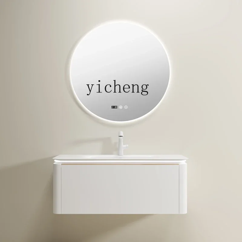 YS-8 integrated basin countertop artificial stone bathroom cabinet combination washbasin washbasin under the counter basin
