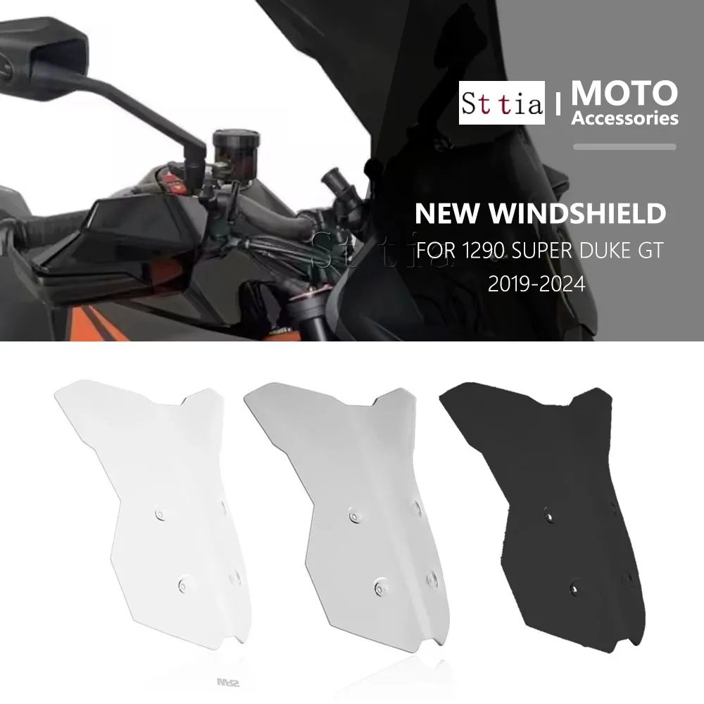 

For KTM 1290 SUPER DUKE 1290 Super Duke GT 2019-2024 New Motorcycle Touring Windshield Windscreen 1290GT Wind Deflectors