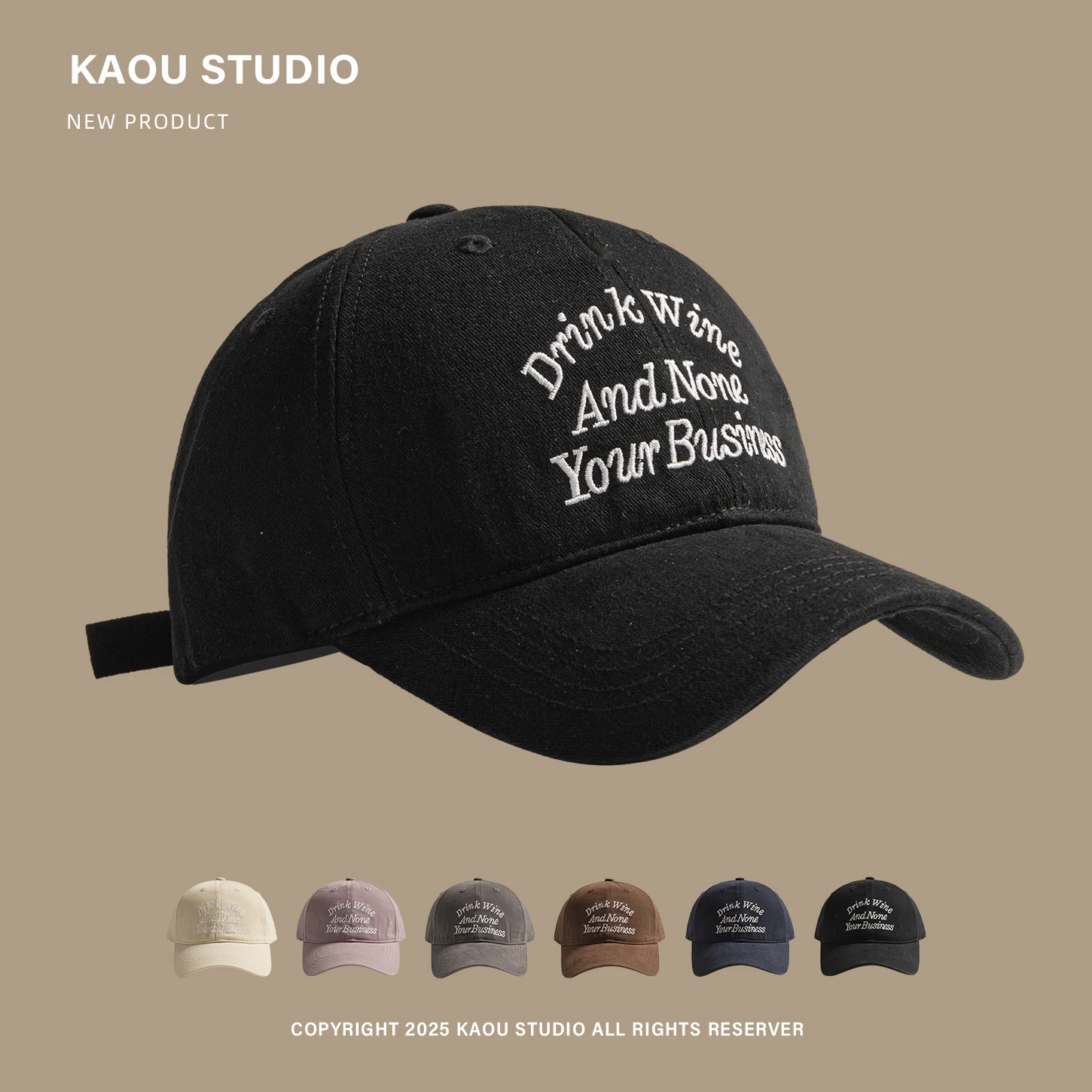 

New Letter Embroidery Baseball Cap for Women, Face Slimming, Fashionable and Versatile Duckbill Cap for Spring and Autumn