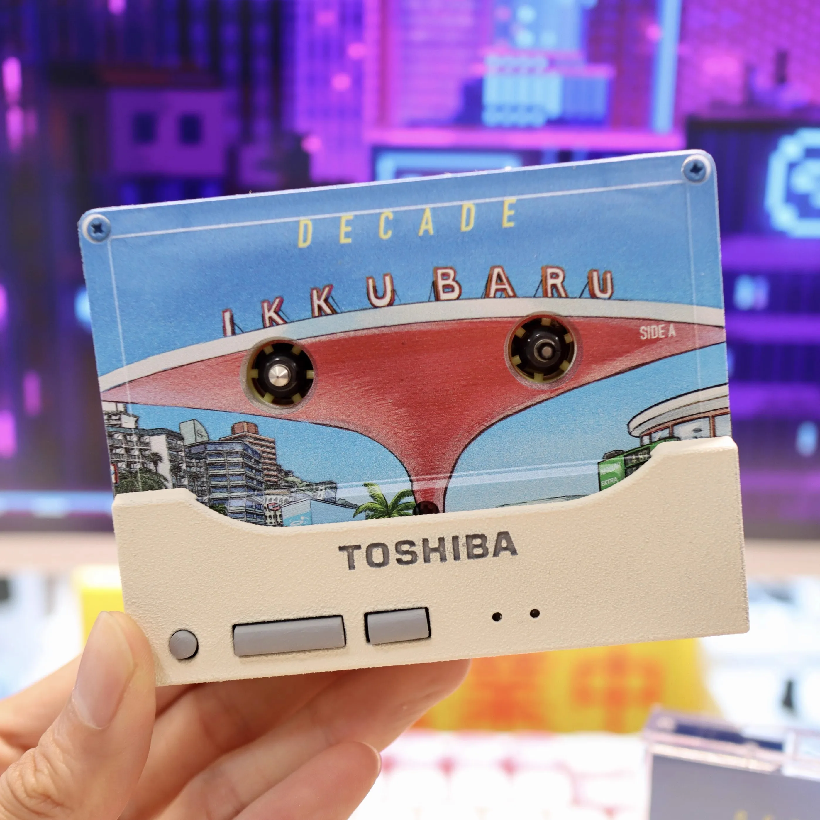 New Vaporwave City pop Ikkubaru Music Tape DECADE Album Cassettes Cosplay Walkman Recorder Car Soundtracks Box Party Music Gifts