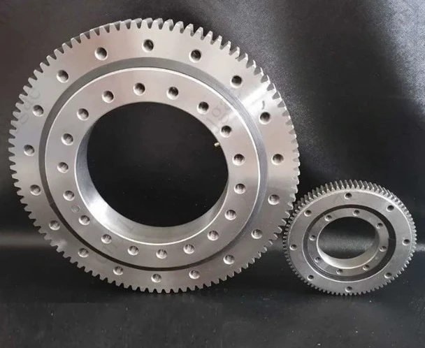 Small External‑Gear Slew Ring Heavy‑Duty Rotary Base for Excavator Crane Construction Machinery