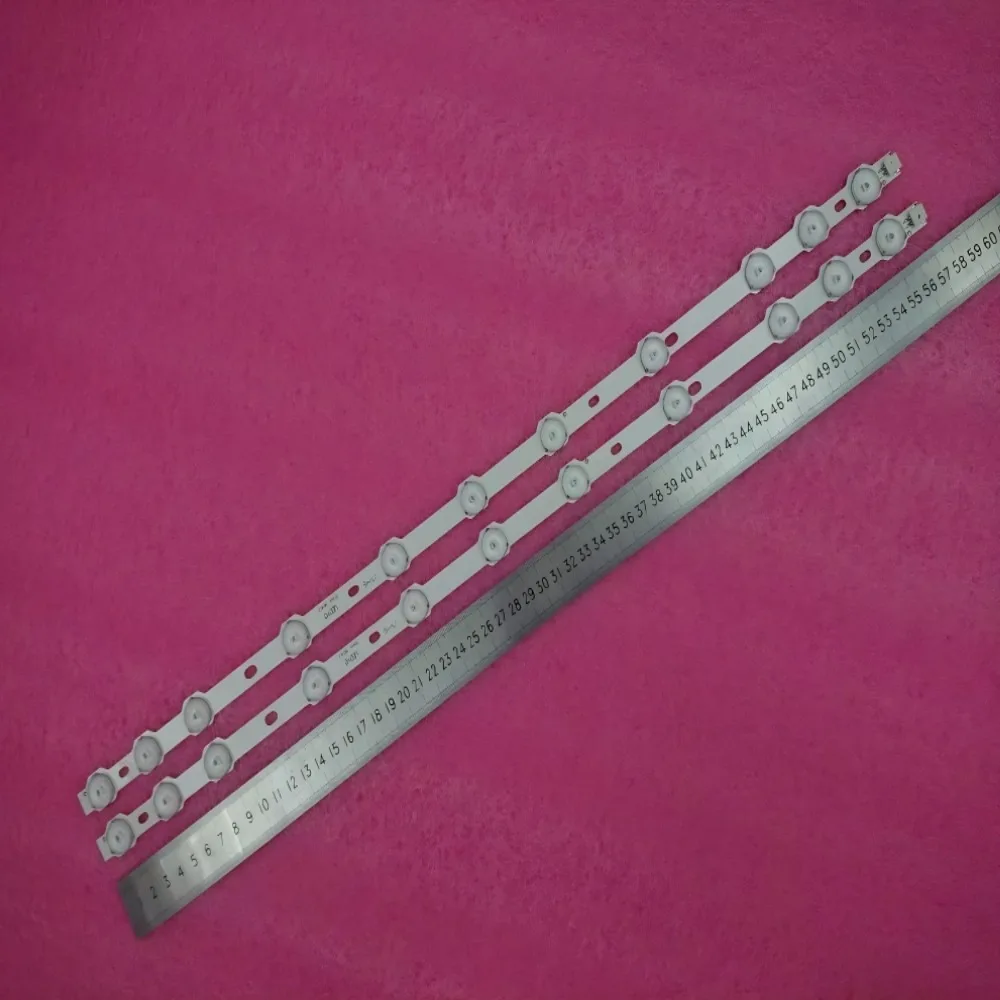 2 PCS/set 11LEDs 574mm LED backlight strip compatible for VESTEL 32D1334DB VES315WNDL-01 VES315WNDS-2D-R02 VES315WNDA-01