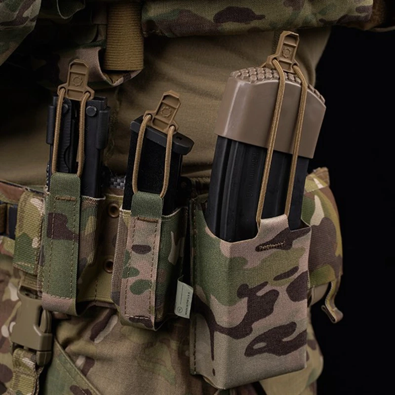 3 Piezas Base de Extensión de Cargador Táctico M4 AR15 con Empuñadura de Extracción Rápida y Almohadilla de Goma, Accesorio para Rifle, Tiro y Caza