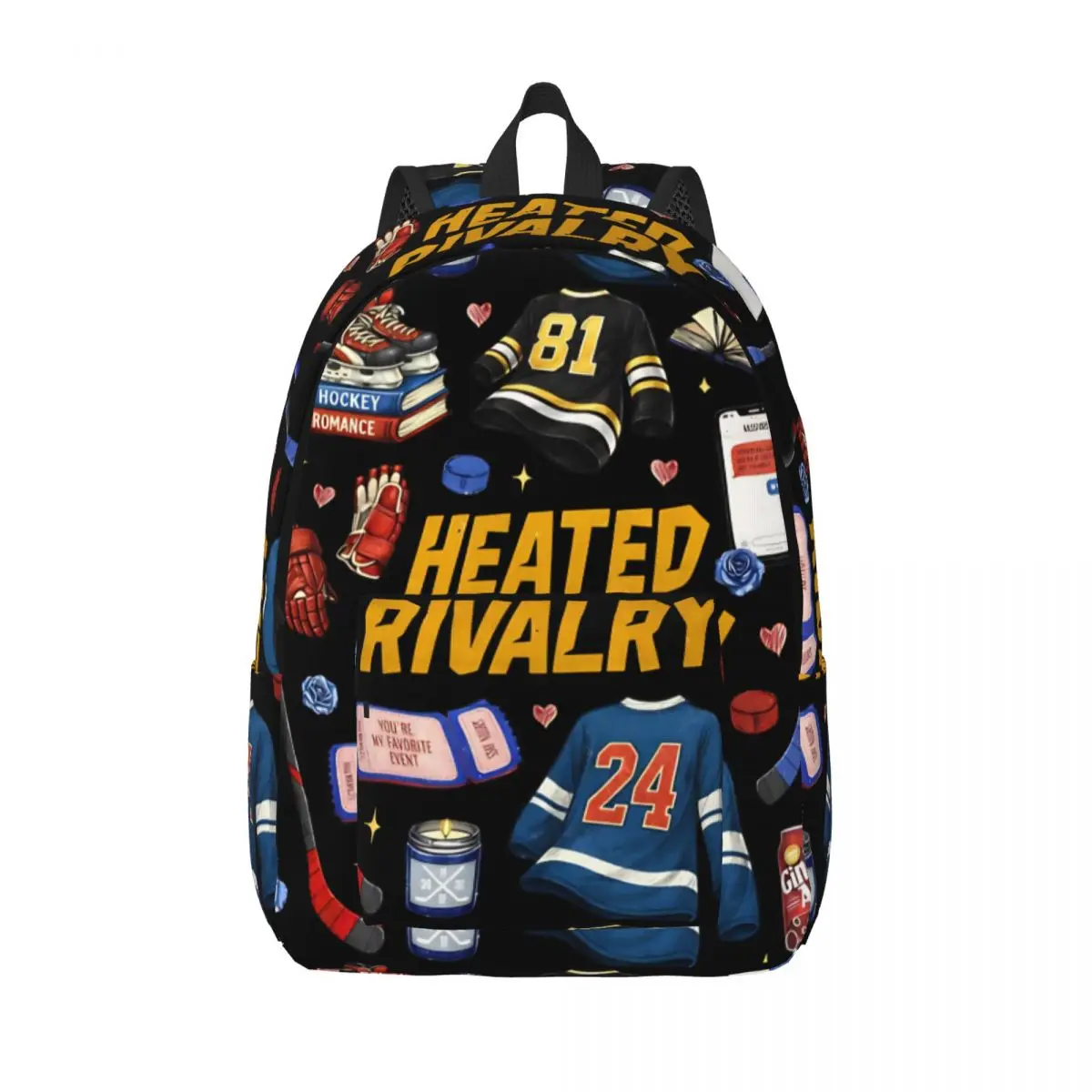 

Heated Rivalry Shane Hollander Ilya Rozanov Backpack for Men Women High School Hiking Travel Daypack College Canvas Bags Sports