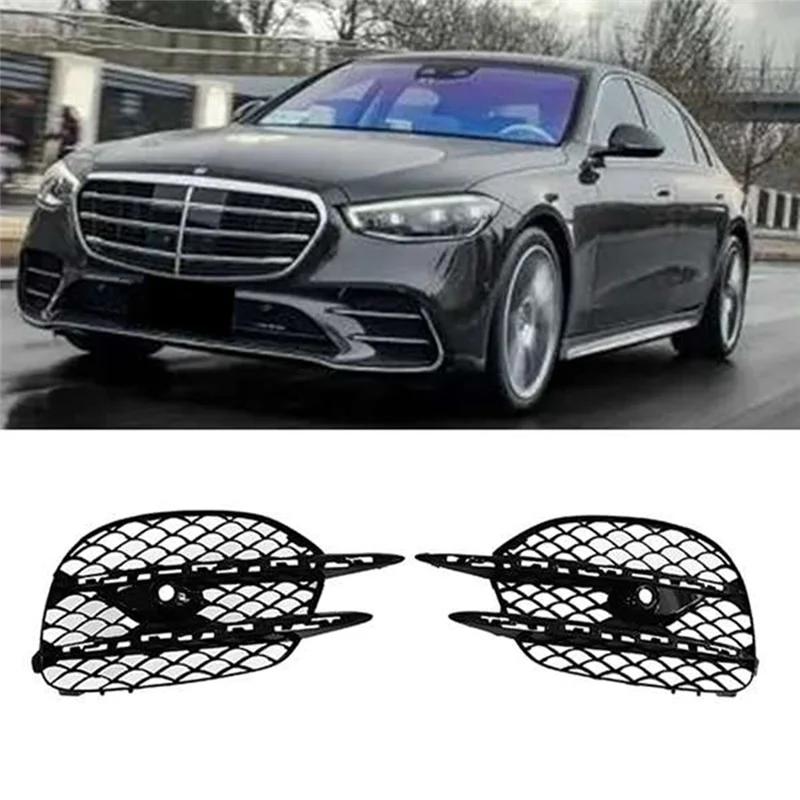 ELEG-2228857200 2228857300 Kratka Nawiewu Przednia Listwa Ramka Światła Przeciwmgielnego Części Do Sport W222 S450 S500 S560 2018 20