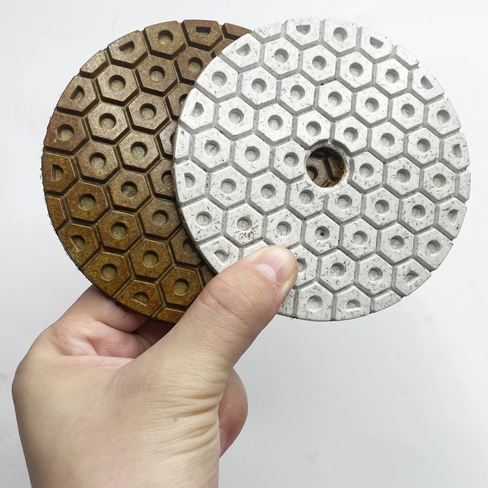 4 بوصة 100 مللي متر لوحة تلميع الماس المستديرة الدائرية نوع حاد عجلة طحن مرنة للحجر والرخام والجرانيت والتنظيف انتزاع