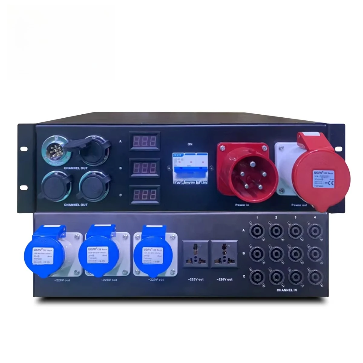 PS-LAS-5+1 Professional Power Box Power Distributor Box Power Supply Distributor for Concert Audio Sound Equipment