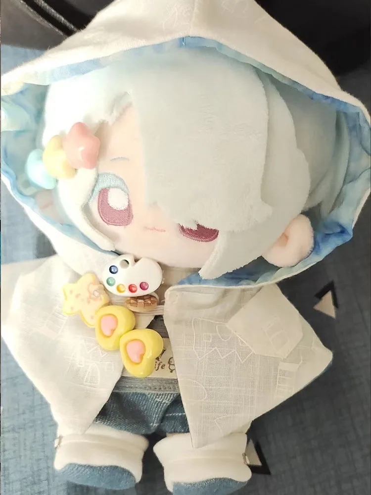 

Anime Honkai: Star Rail Misha Stuffed Game 20cm Cotton Doll Cute Dress Up Plush Toys for Adults and Children to Collect as Gifts