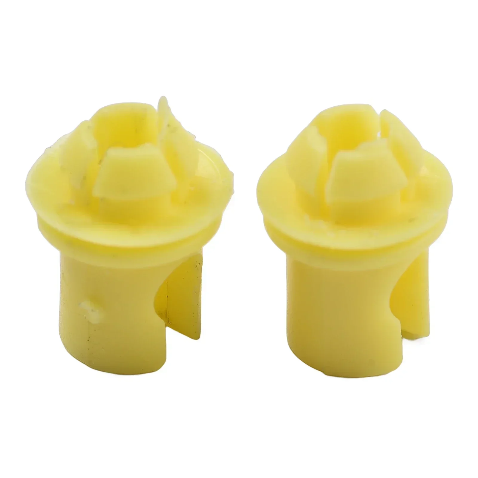 2pcs Car Interior Door Clips Door-Lock Mechanism Yellow Plastic 12MM*6.7MM Fasteners Fit For BMW 7 Series E23 E32 E38 E65 E66