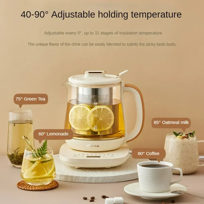 กาต้มน้ําพร้อมตัวกรอง Home Multi-Functional Office สุขภาพขนาดเล็กหม้ออัตโนมัติแก้วชากาต้มน้ําไฟฟ้า Hervidor Electrico De Agua