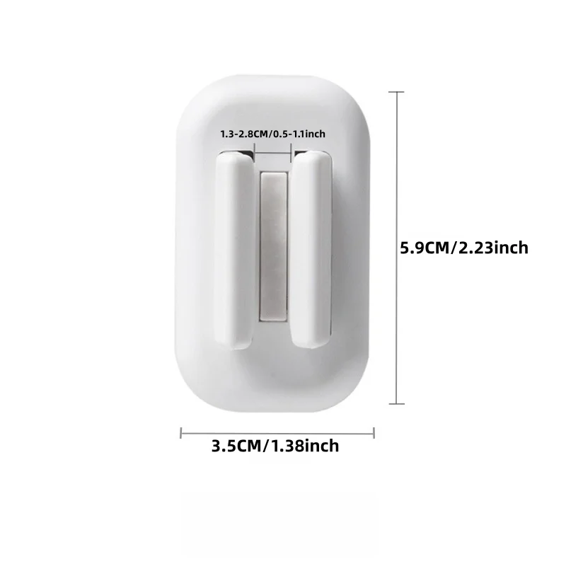 Compact Toothbrush Holder Wall Mounted No Drill for Small Bathrooms and Countertop Free Space