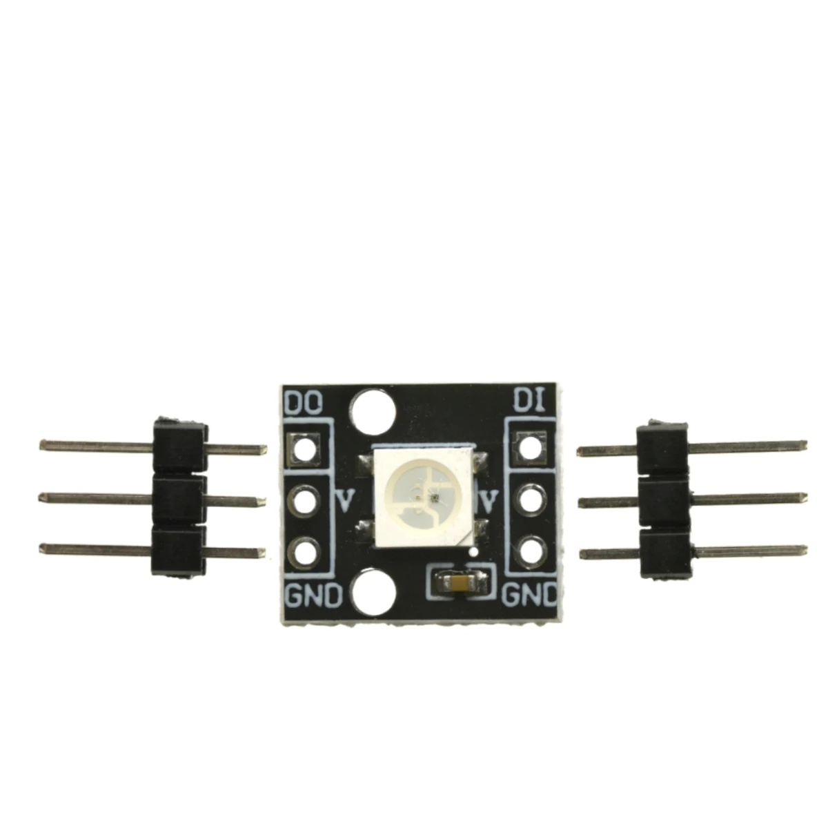 1-10pcs bloco de construção eletrônico um RBG 1Bit baixa potência longa vida WS2812B serial 5050 módulo LED colorido