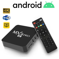 MXQpro RK3229 64GB Android 10.1 Smart TV Box 4K Youtube Media Player TV BOX Android 7.1 4GB 32GB Remote Control TV Set Top Box