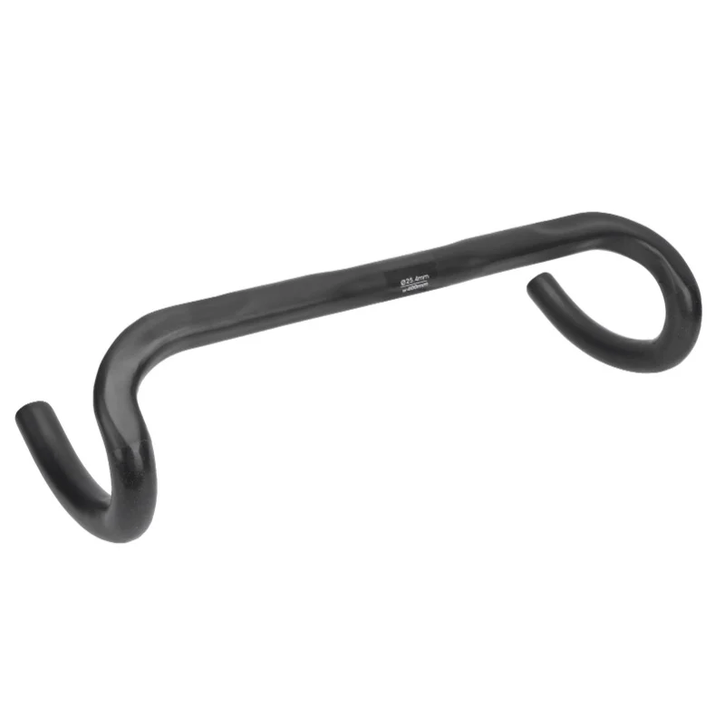 

Bike Drop Bent Handlebar 400mm 25.4mm Road Bicycle Carbon Fiber Matte Handlebars Bike Accessories