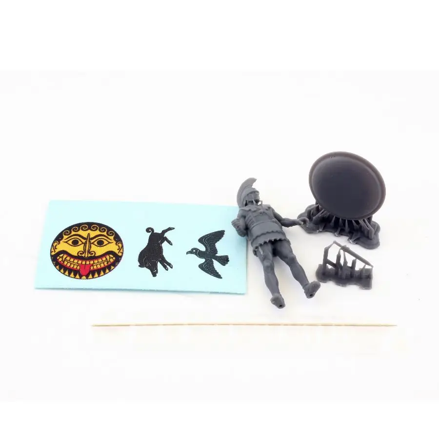 64D013 ORANGE 1/64 Ancient Greek Hoplite–Type 01 (7th–5th Century BC)