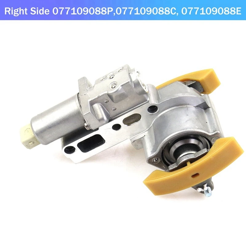 Timing Chain Tensioner Left+Right For VW Phaeton Touareg  A6 A8 4.2 077109088E 077109087E