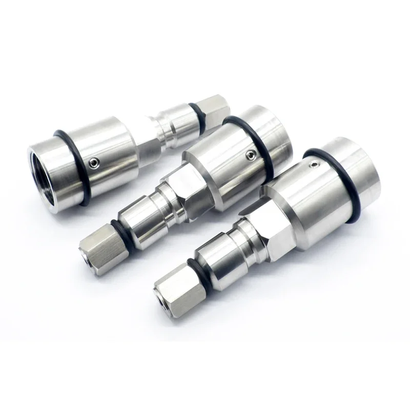Rakitan Badan Nosel Waterjet Head Spare 307448-12 Maxjet 5i dengan Gardella Diamond Orifice 305617 untuk Mesin Pemotong Water Jet