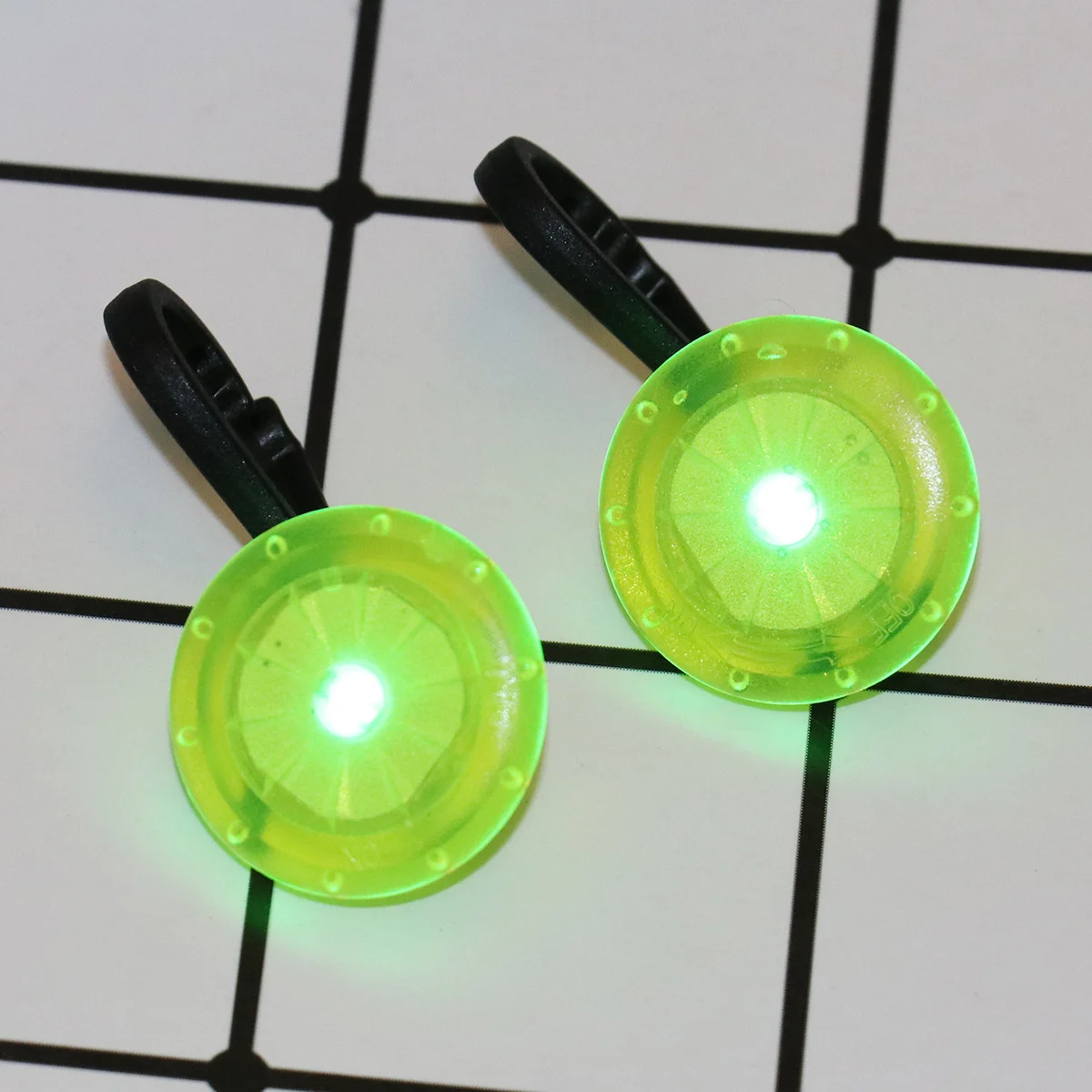 

2 pcs Mini Led Waterproof Safety Light Clip On For Backpack Luggage Outdoor Night Running Dog Collar Visibility Portable Lamp