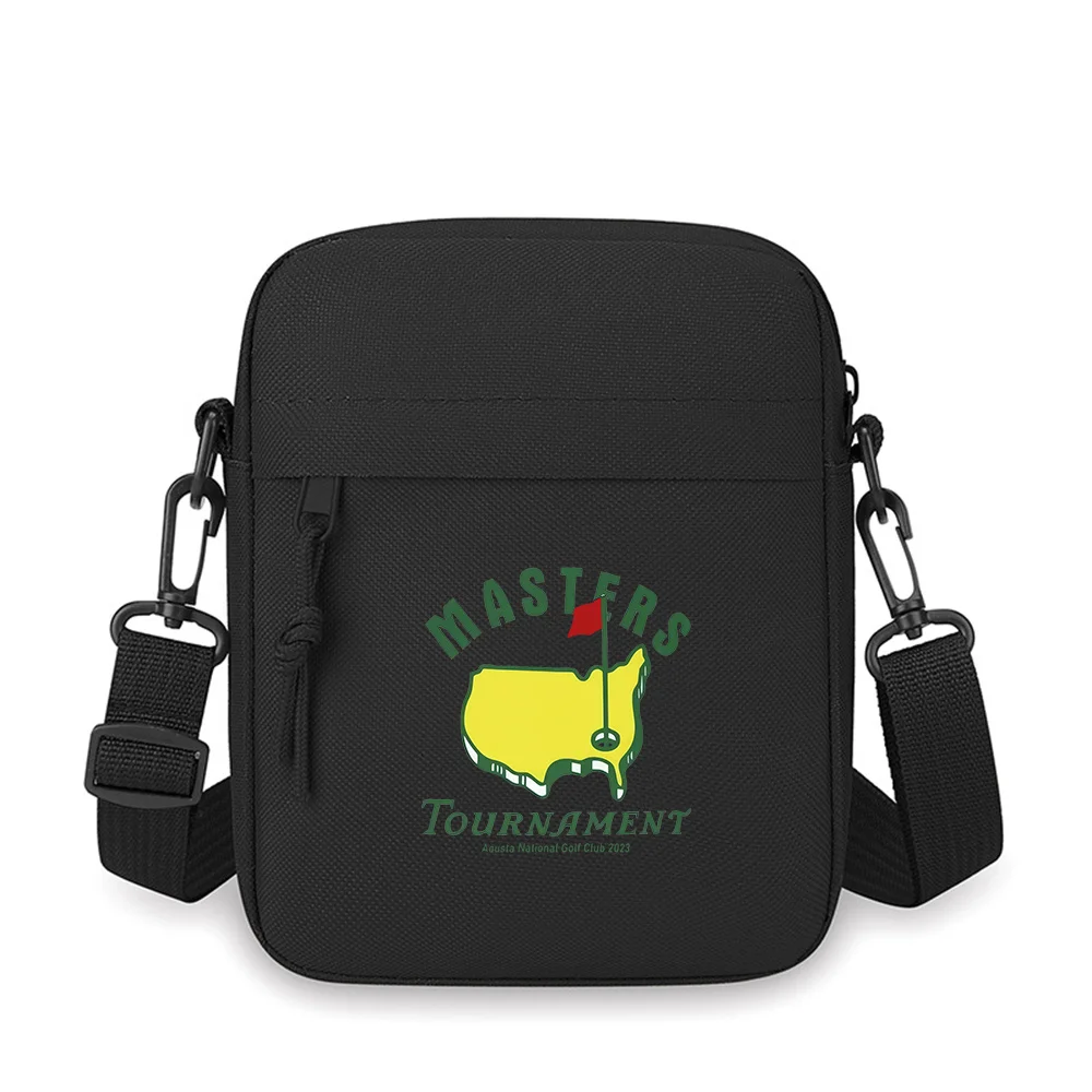 

Masters Tournament Golf Course Emblem Men Crossbody Bag Single Shoulder Women Cartoon Anime Film Printing Design Unisex
