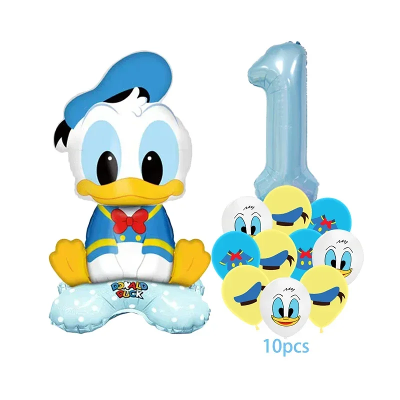 Donald Duck Balloons Garland Arch Kit Donald Duck Birthday Party Decoration Baby Shower Supplies Kids Toys Gift view 3