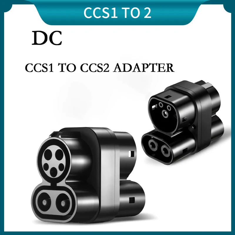 EVONIC EV Charging Adapter CCS1 to CCS2 250KW 250A 300V-1000V Quick Charging Adapter Car Accessories For Electric Vehicle